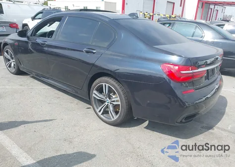 2016 BMW 750I xDrive z USA, uszkodzony, nr VIN WBA7F2C53GG416445